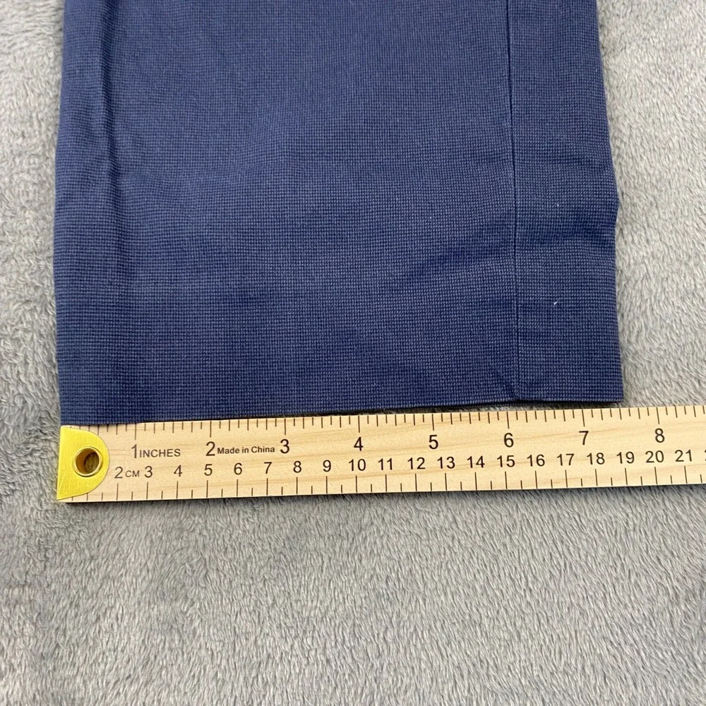 Banana Republic Dress Pants Mens 31x30 Navy Blue‎ Slim Fit Wool Blend 676183-00